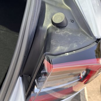 Miami's Auto Spa - Tailgate area not wiped - Car Wash Near Me - Torrance, California