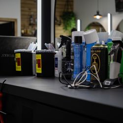 Fresh haircut styles in Henderson barbershop - modern, masculine, clean look.