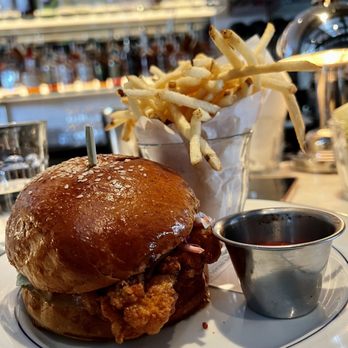 The Village Bakery - Fried chicken sandwich ($20) - Bakeries Near Me - Woodside, California The Village Bakery - Fried chicken sandwich ($20) - Bakeries Near Me - Woodside, California