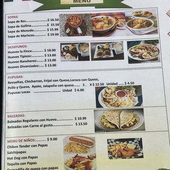 Taqueria La Finca - Menu - Tacos Near Me - Laurel, Maryland