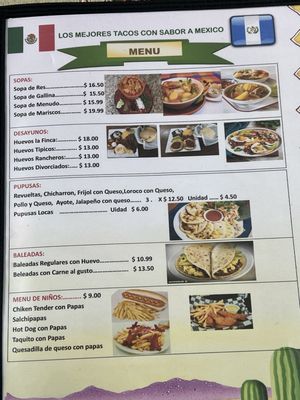 Menu photo 1 Taqueria La Finca Laurel, MD