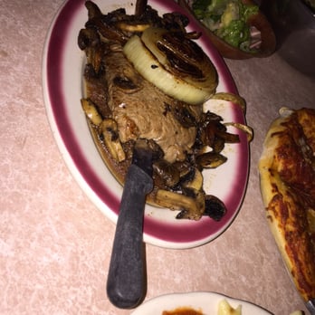 Domenick's Pizza House - Steak that resembles my dogs face - Pizza Near Me - Carson, California