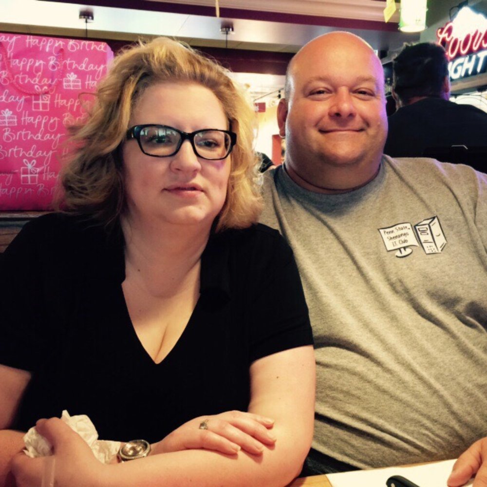 Proud parents of the Birthday Boy.