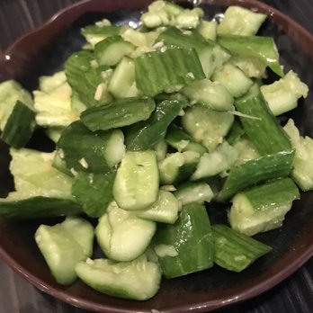Xin Jiang BBQ - Shredded cucumbers - refreshing - Barbeque Near Me - Houston, Texas