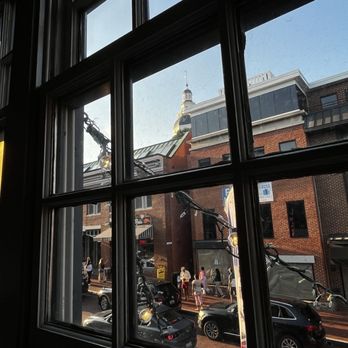 Café Normandie Restaurant - View from table - French Near Me - Annapolis, Maryland