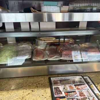 Nami Sushi - Sushi prep area - Japanese Near Me - Harwood Heights, Illinois