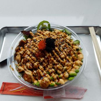 Aloha Poke - Crunchy chicken - Poke Near Me - Milwaukee, Wisconsin