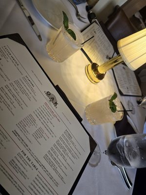 Menu photo 1 Oak Steakhouse Charleston, SC Menu photo 1 Oak Steakhouse Charleston, SC