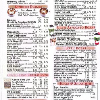 Urth Caffe Wynn Las Vegas - Menu - Cafes Near Me - Las Vegas, Nevada Urth Caffe Wynn Las Vegas - Menu - Cafes Near Me - Las Vegas, Nevada