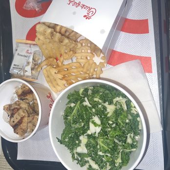 Chick-fil-A - Grilled nuggets, kale salad, waffle fries - Fast Food Near Me - Blaine, Minnesota