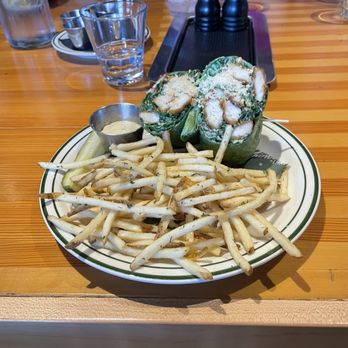 Primrose Lanes - Chicken Caesar wrap with tendies - Bowling Near Me - Orlando, Florida Primrose Lanes - Chicken Caesar wrap with tendies - Bowling Near Me - Orlando, Florida