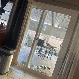 New patio door New patio door
