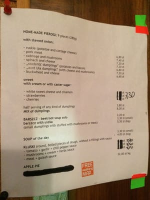 Menu photo 6 Przystanek Pierogarnia Kraków, MA