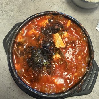 Seoul K-Restaurant - Beef soft tofu soup - Seafood Near Me - Pooler, Georgia Seoul K-Restaurant - Beef soft tofu soup - Seafood Near Me - Pooler, Georgia