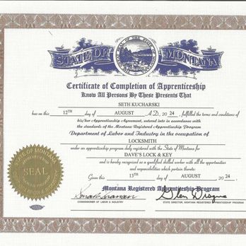 Seth’s Mobile Locksmith - Certificate - Keys & Locksmiths Near Me Seth’s Mobile Locksmith - Certificate - Keys & Locksmiths Near Me