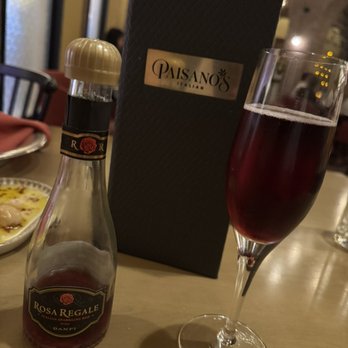 Paisano's Italian - Banfi Rosa Regale - Italian Near Me - Temecula, California Paisano's Italian - Banfi Rosa Regale - Italian Near Me - Temecula, California