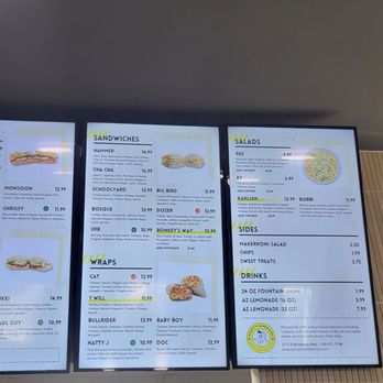 Quisty's Sandwiches - menu - Salad Near Me - Tucson, Arizona