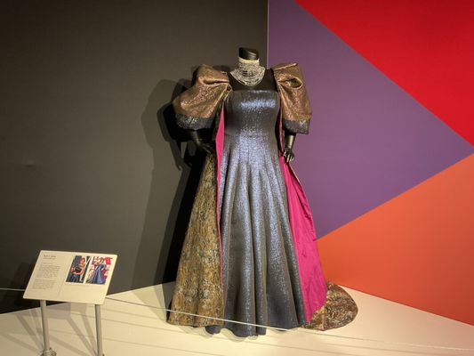 Photo of Charles H Wright Museum of African American History - Detroit, MI, US. Ruth E Carter Academy Award dress