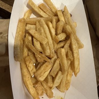Big Smash Burgers - NOT waffle fries. Sweet and undercooked not salty - Burgers Near Me - Schertz, Texas