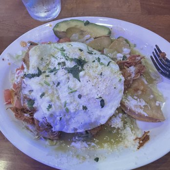 Hash Kitchen - Potato tacos with tinga chicken and a fried egg. ADD THE CHICKEN!! It's the best part! - Breakfast & Brunch Near Me - Scottsdale, Arizona