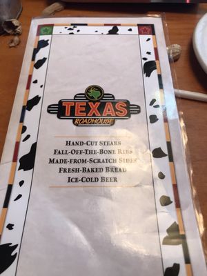 Menu photo 2 Texas Roadhouse Knoxville, TN
