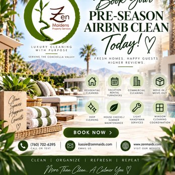 Zen Maids - Office Cleaning Near Me - Palm Desert, California Zen Maids - Office Cleaning Near Me - Palm Desert, California