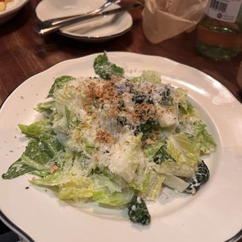 Bar 'Cino - Romaine & Kale Caesar Salad, parmesan, anchovy, lemon, crushed croutons - Italian Near Me - Brookline, Massachusetts