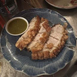 Pork belly- fried