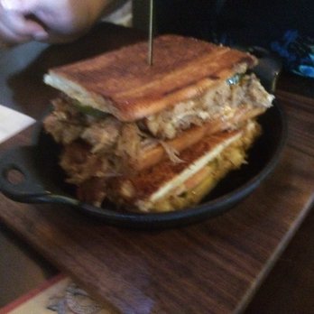 Bosscat Kitchen & Libations - Pulled pork. Way too much, needed sauce and a side of something fresh. I'll be rollin outta here. - New American Near Me - Houston, Texas