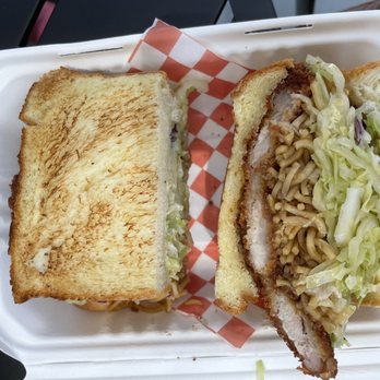 Mr Katsu - Yakisoba Sandwich - Sandwiches Near Me - Fullerton, California Mr Katsu - Yakisoba Sandwich - Sandwiches Near Me - Fullerton, California