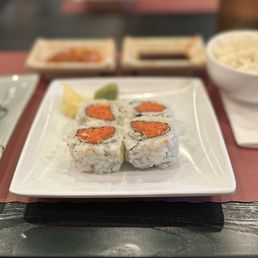 Spicy Tuna Roll with Crunchy Spicy Tuna Roll with Crunchy