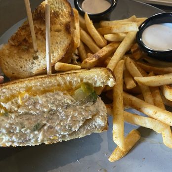 Stubborn Mule Glendora - Tuna melt- 2 thumbs up - Sports Bars Near Me - Glendora, California