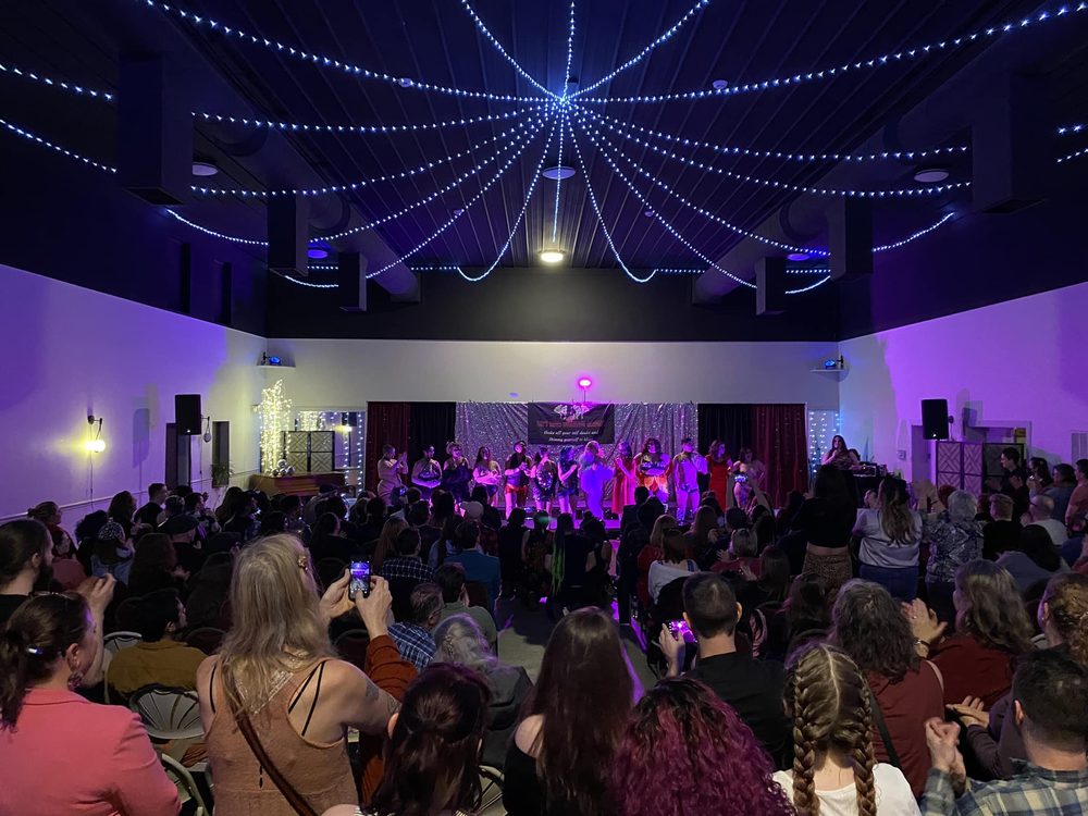 Social spots from Bees Knees Burlesque and Pole Academy