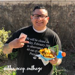 The Scoop - Large nachos, blue Gatorade & some sour candy. Follow us @the_scoop_otg