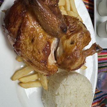 Qosqo Inka Peruvian Restaurant - Rotisserie Chicken (Pollo à la Brasa) 1/2 - Peruvian Near Me - White Plains, New York Qosqo Inka Peruvian Restaurant - Rotisserie Chicken (Pollo à la Brasa) 1/2 - Peruvian Near Me - White Plains, New York