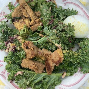 Talula's - Caesar salad with tofu & egg - Pizza Near Me - Asbury Park, New Jersey Talula's - Caesar salad with tofu & egg - Pizza Near Me - Asbury Park, New Jersey