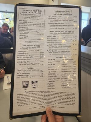 Menu photo 2 Peg's Glorified Ham and Eggs Sparks, NV