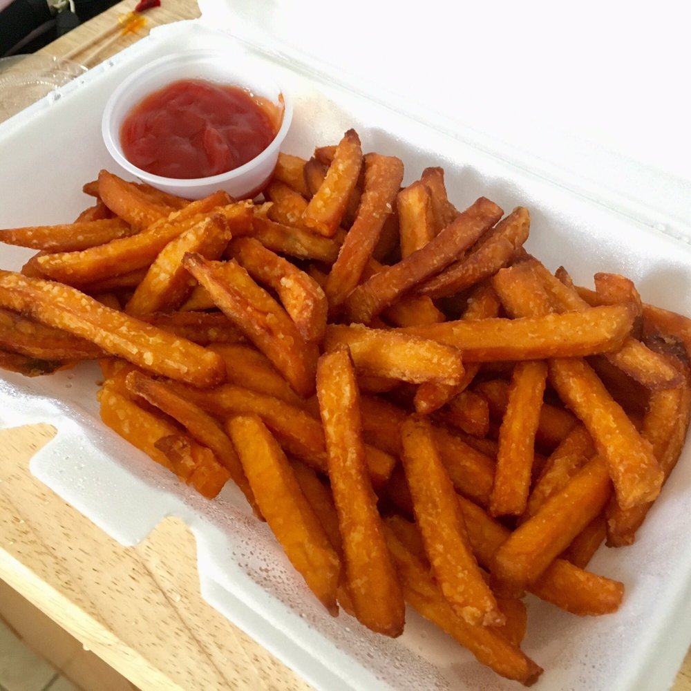 Coco Leaf - Sweet Potatoes Fries (To-go) - Coffee & Tea Near Me - Boston, Massachusetts