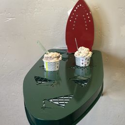 Our ice cream inside table!!!! Adorable Our ice cream inside table!!!! Adorable