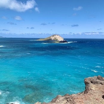 Makapu'u Lookout - Rabbit Island in the background and Kaohikaipu Island in the foreground - Landmarks & Historical Buildings Near Me - Waimanalo, Hawaii Makapu'u Lookout - Rabbit Island in the background and Kaohikaipu Island in the foreground - Landmarks & Historical Buildings Near Me - Waimanalo, Hawaii