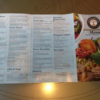 Copper Branch - The menu - Vegan Near Me - Pointe-Claire, Quebec