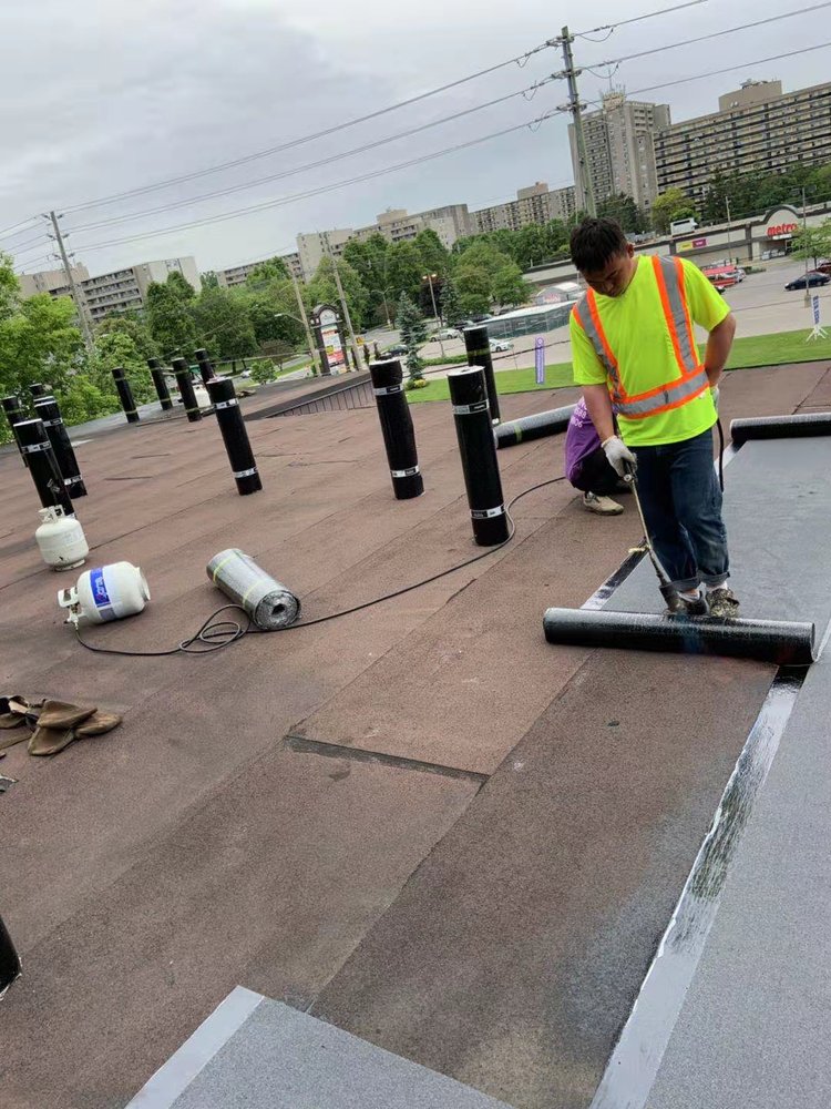 Slide of Galaxy Roofing