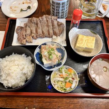 Fukagawa - Japanese Breakfast Choice C Combo with Steak - Japanese Near Me - Gardena, California