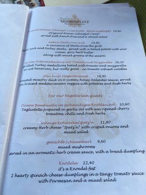 Menu photo 5 Fischer's Mohrenplatz Garmisch-Partenkirchen, BY