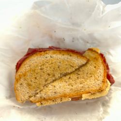 J Michael's Philly Deli - Grilled Corned Beef and Swiss Cheese