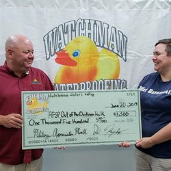 Watchman Waterproofing - Watchman Waterproofing donated $1,000 to the AFSP Out of the Darkness Walk.