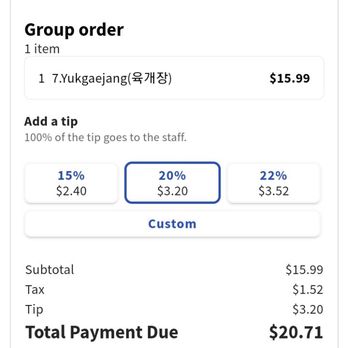 Momo Korean Bbq - My bill - Korean Near Me - Clarksville, Tennessee Momo Korean Bbq - My bill - Korean Near Me - Clarksville, Tennessee