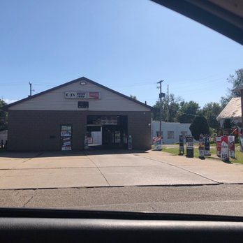 C J’s Drive-Thru - Inside the drive thru - Beer, Wine & Spirits Near Me - Dennison, Ohio