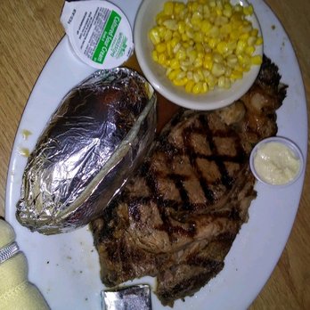 Chubby's Bar & Grill - Grilled Prime w/large baked potato. Never seen it at any other restaurant. - Steakhouses Near Me - Clancy, Montana