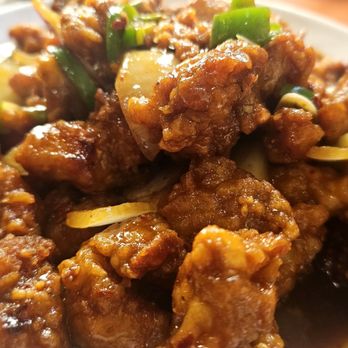 Nomad Asian Bistro - Crispy Gatlic Chicken with Jalapeños - Chinese Near Me - Long Beach, California